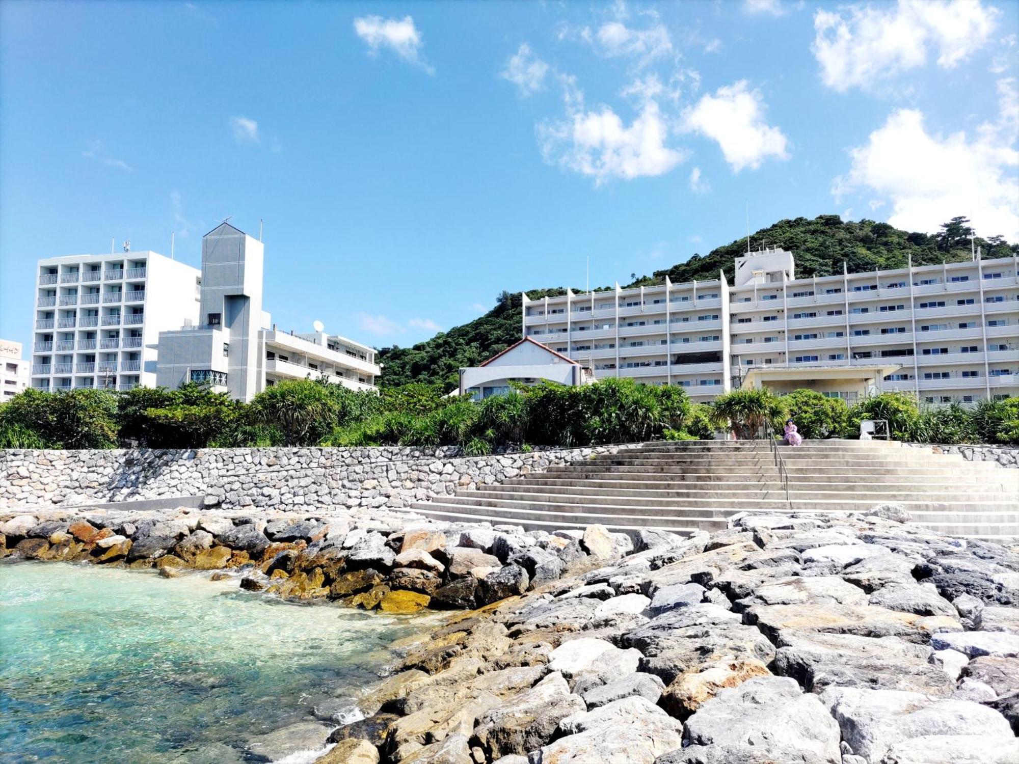 Kariyushi Condominium Resort Sea Side House Nago Esterno foto